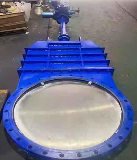 Scenari di applicazione, condizioni e metodi di utilizzo di grandi valvole di gate del coltello flangiate DN500